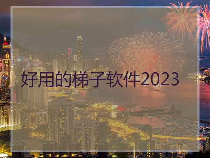 好用的梯子软件2023
