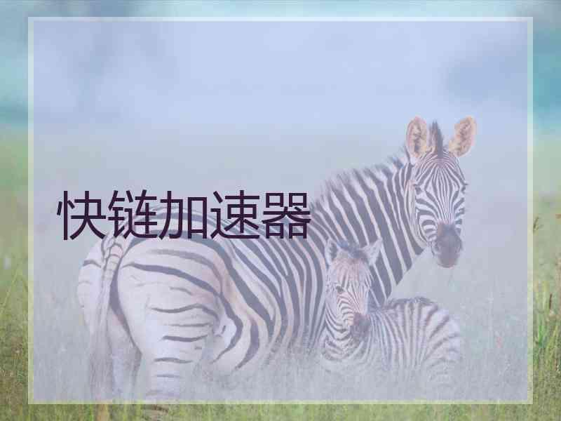 快链加速器