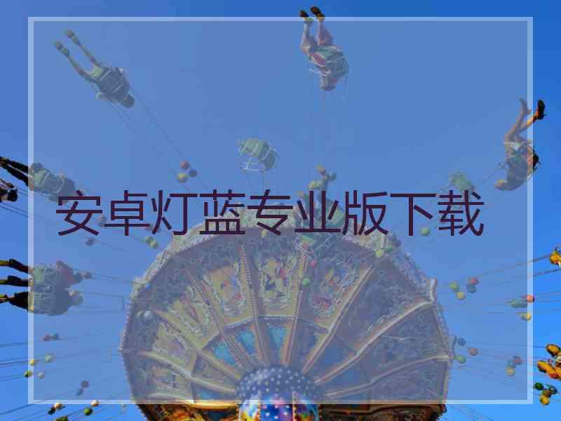 安卓灯蓝专业版下载