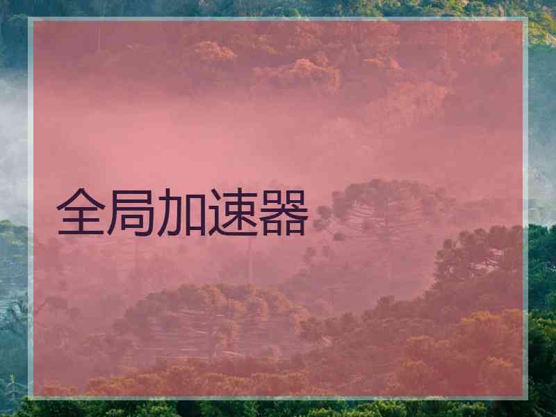全局加速器