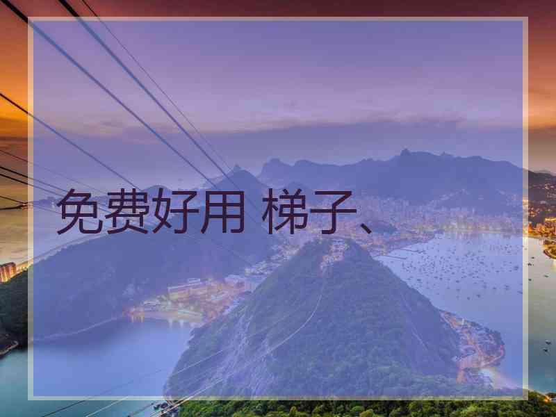 免费好用 梯子、