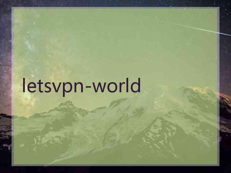 letsvpn-world