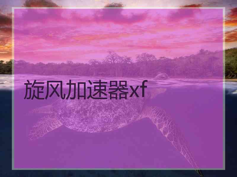 旋风加速器xf