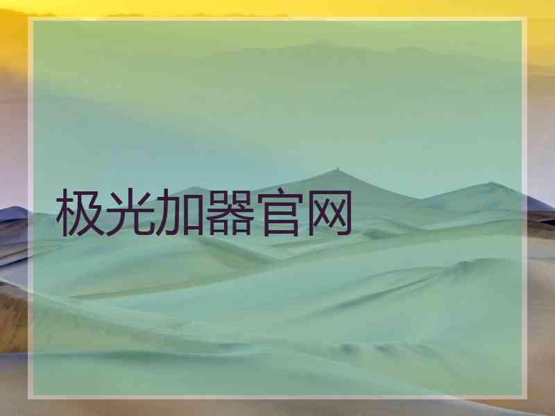 极光加器官网
