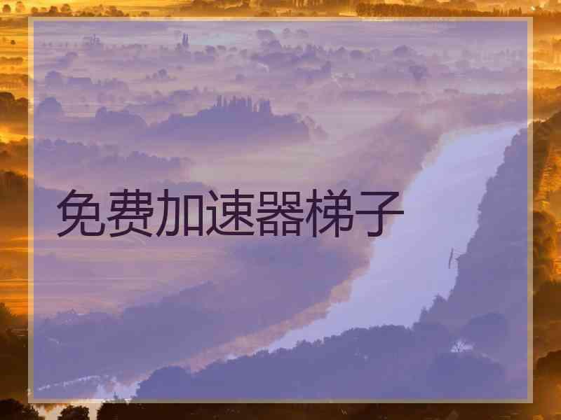 免费加速器梯子