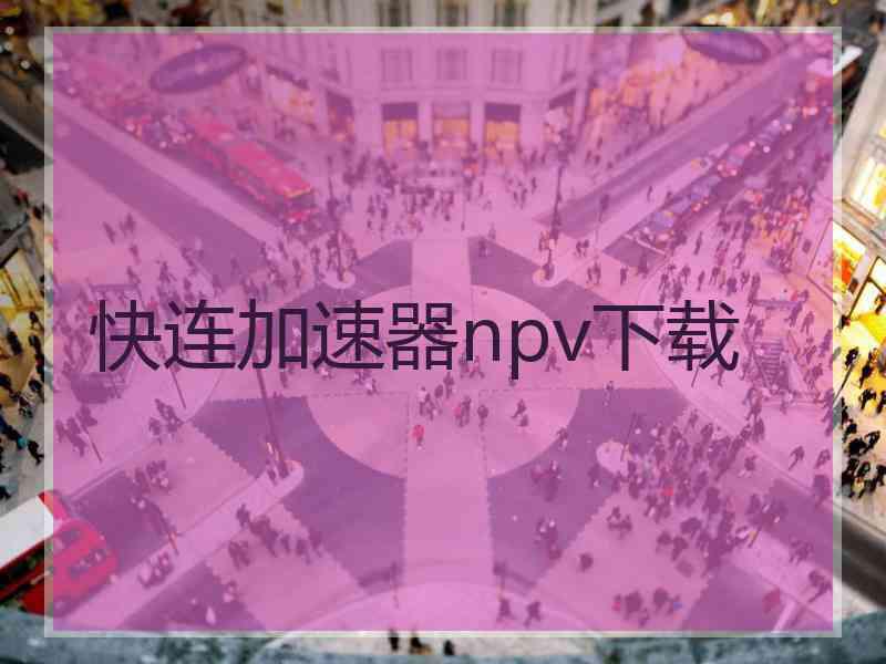 快连加速器npv下载