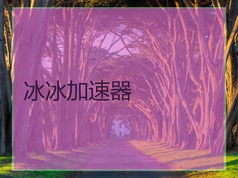冰冰加速器