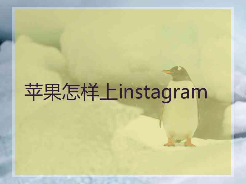 苹果怎样上instagram