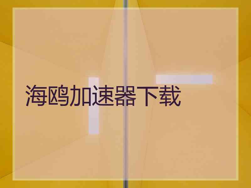 海鸥加速器下载