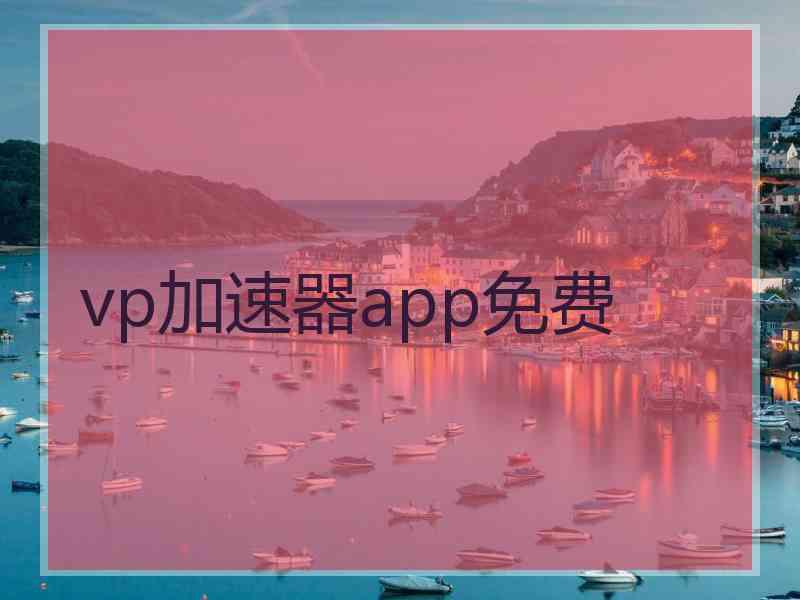 vp加速器app免费