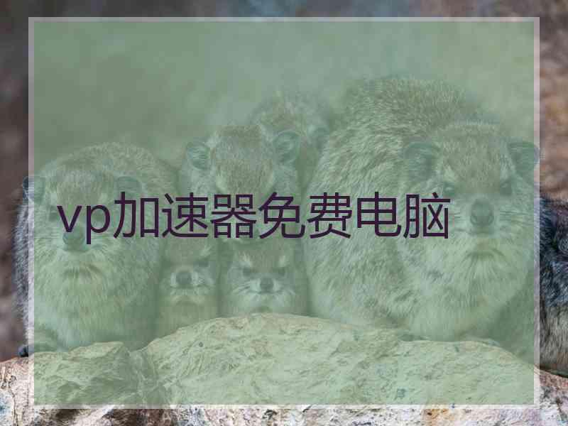 vp加速器免费电脑