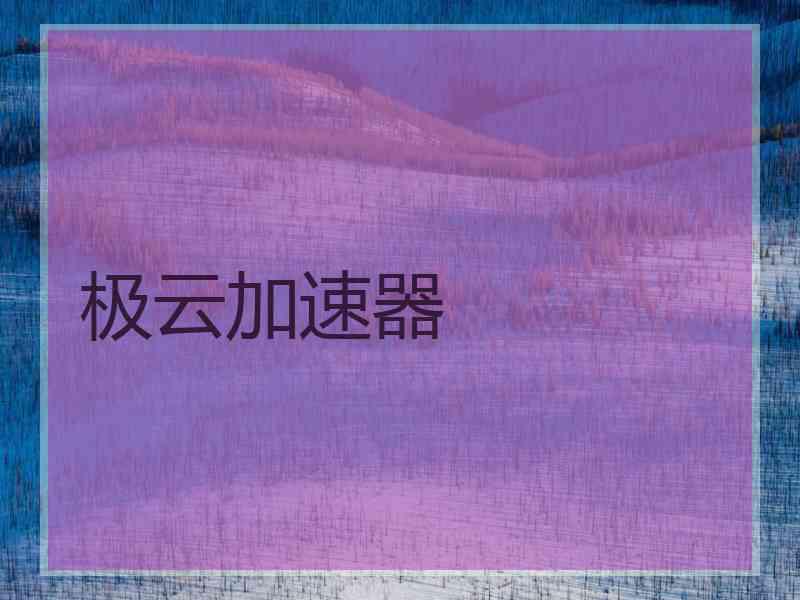 极云加速器
