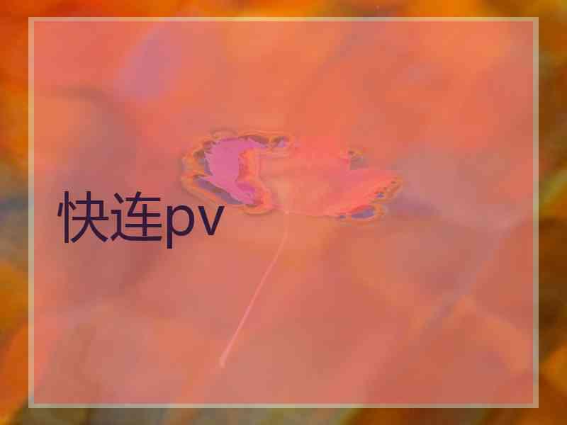 快连pv