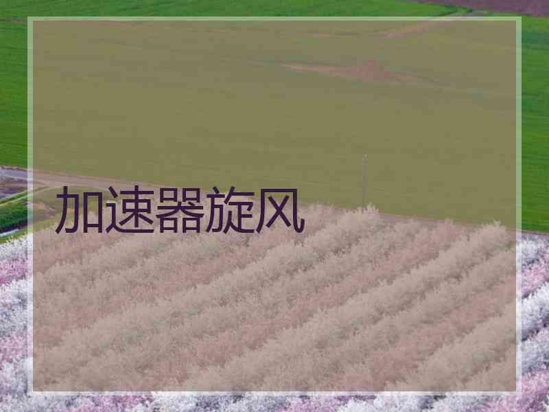 加速器旋风