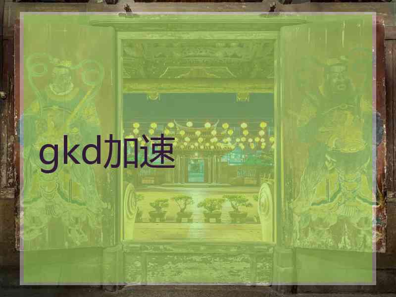 gkd加速